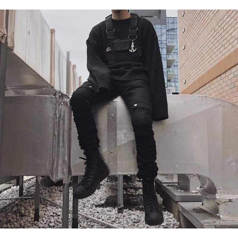 Adjustable Strap Techwear Chest Bag - Image 7
