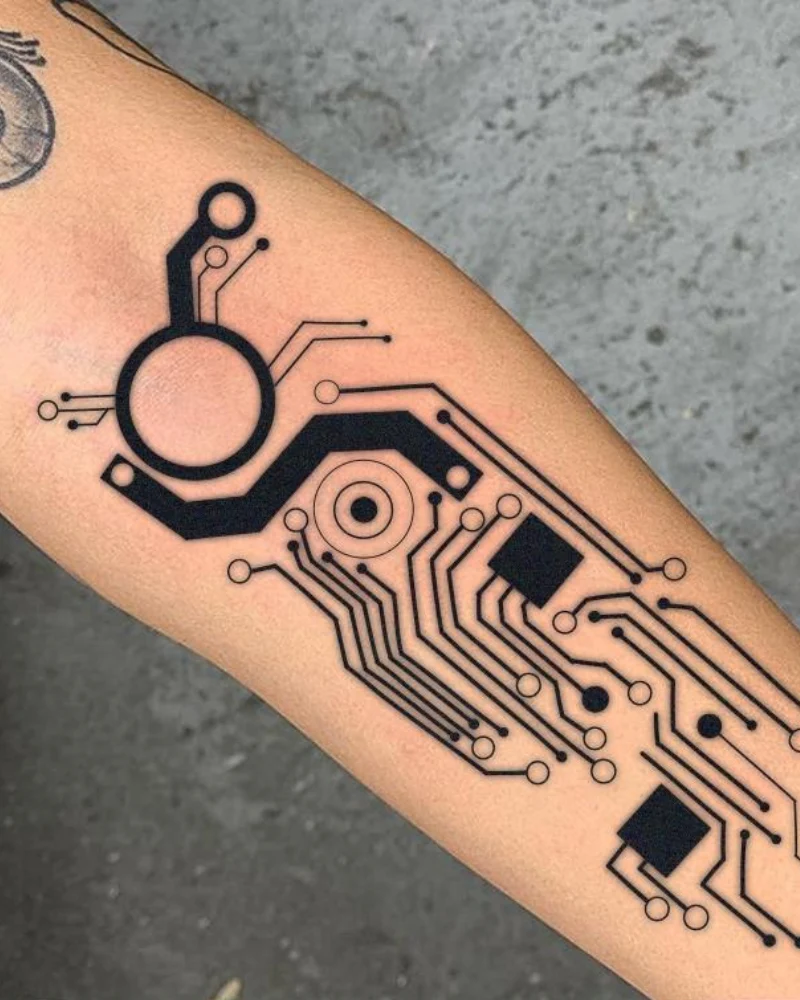AI Sleeve Cyberpunk Tattoo - Image 5