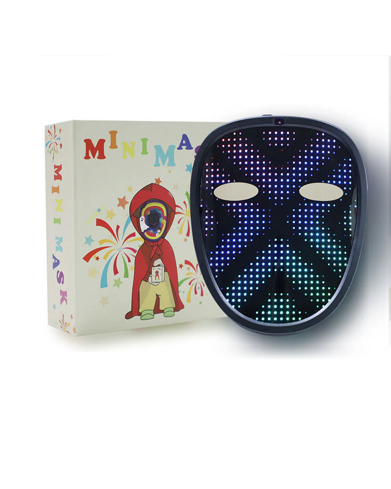 APP Changing Face Led Cyberpunk Mask - Image 9