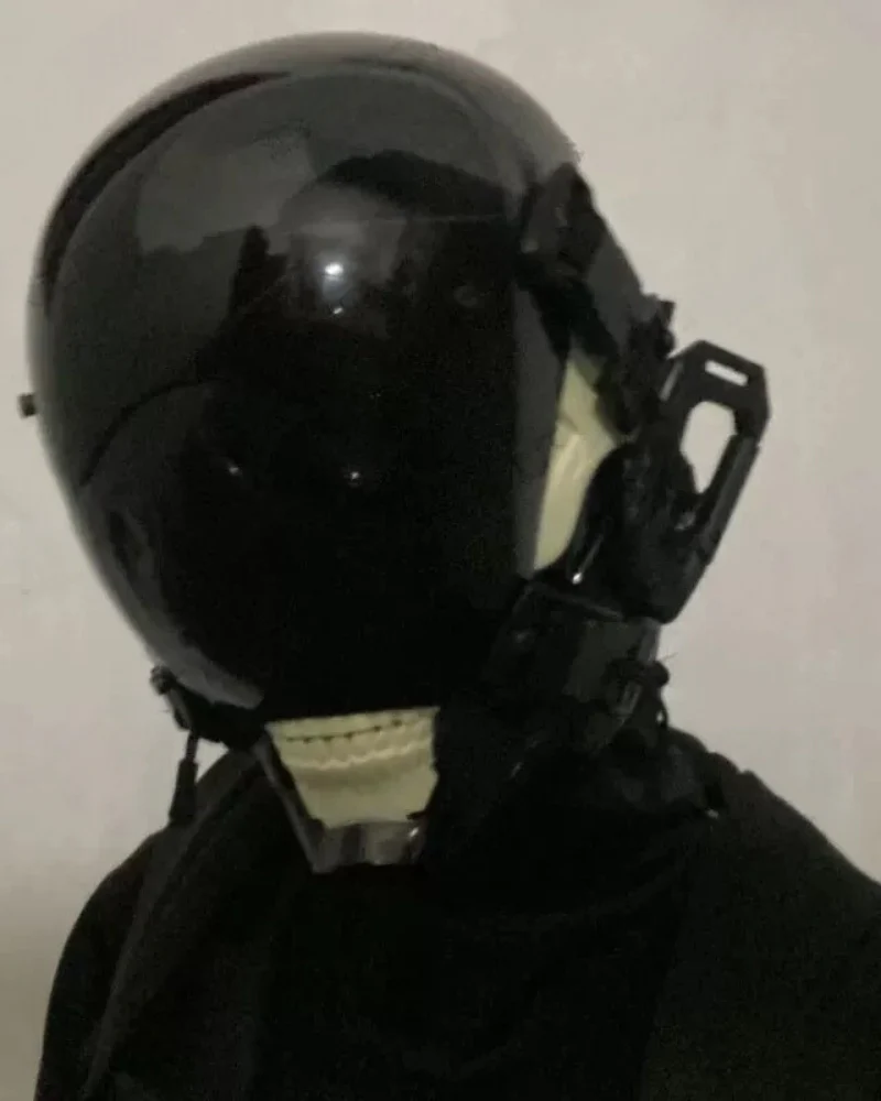 APP-Controlled LED Skull Cyberpunk Helmet Mask - Image 18