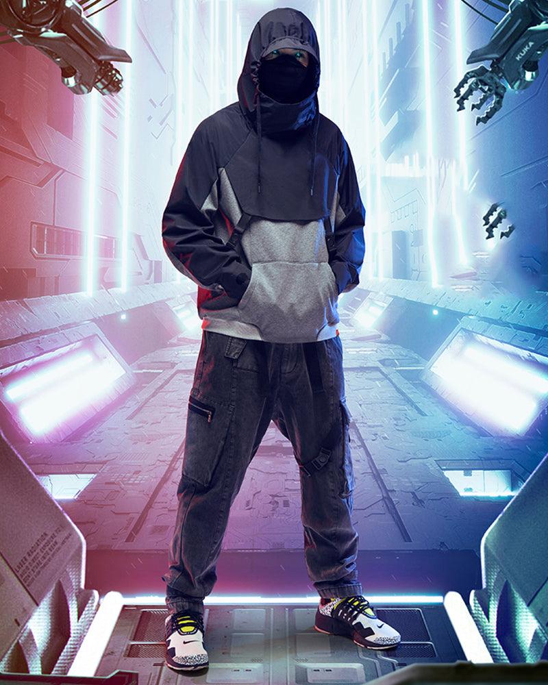 XIPHEVIL Cyberpunk Assassin Ninja Scarf And Mask - Image 9