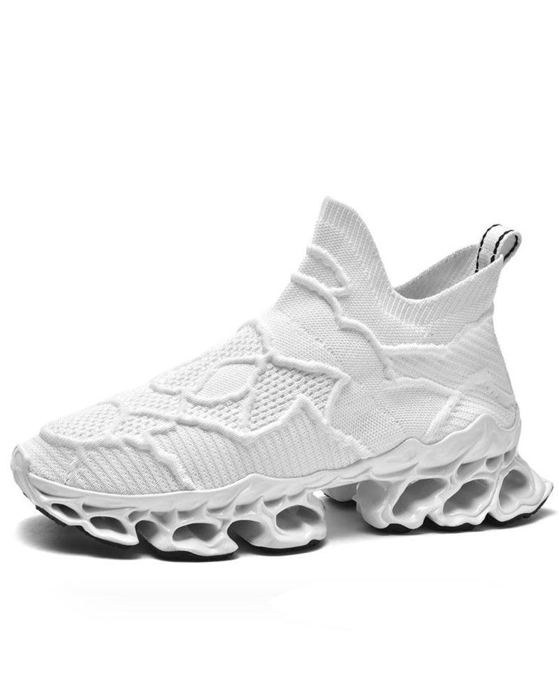 Cyberpunk Casual Woven Performance Sneakers - Image 7