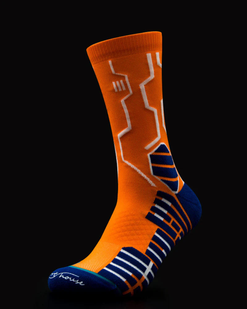 Cyberpunk Circuit Mid-calf Socks - Image 12