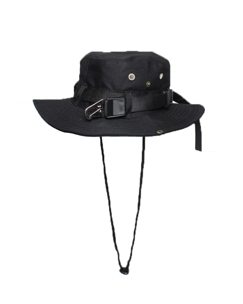 Cyberpunk Functional Drawstring Bucket Hat - Image 7