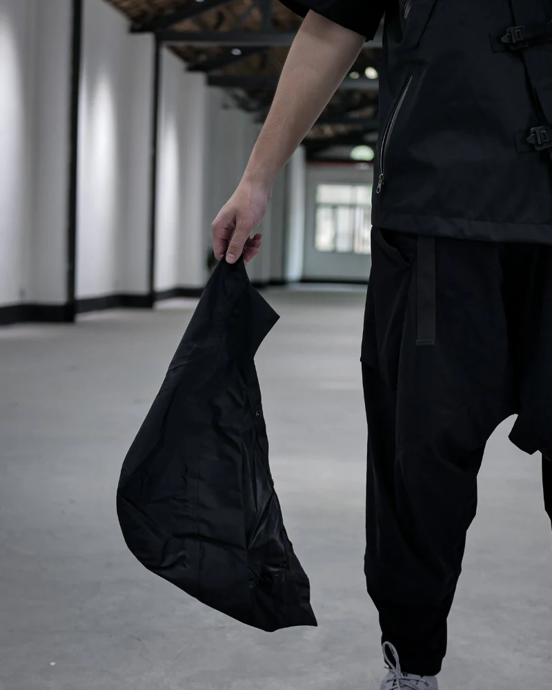 Cyberpunk Functional Waterproof Detachable Sleeves Jacket - Image 9