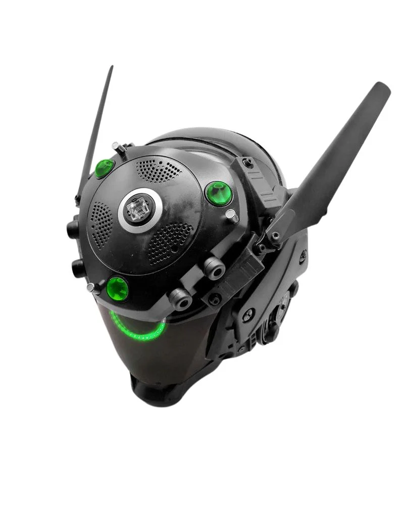 Cyberpunk Future Cosplay Helmet - Image 6