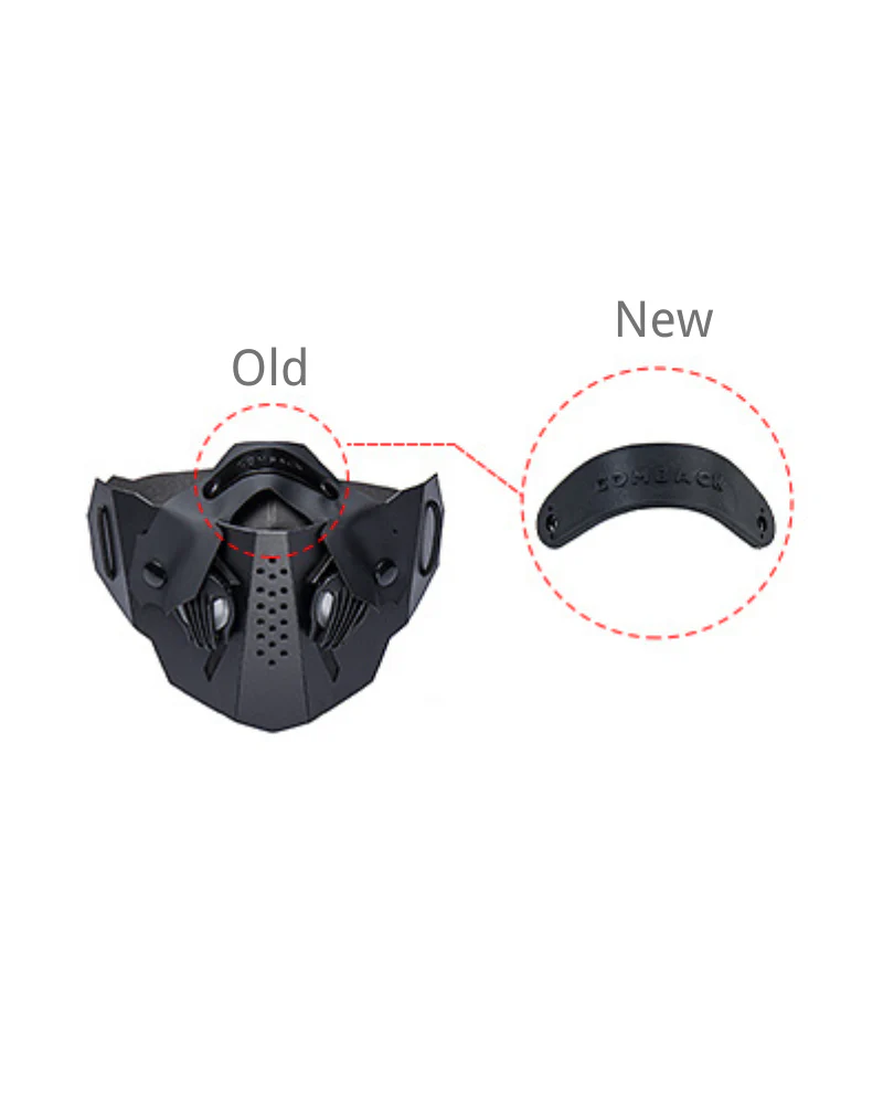 Cyberpunk Futuristic Half Face Mask - Image 8