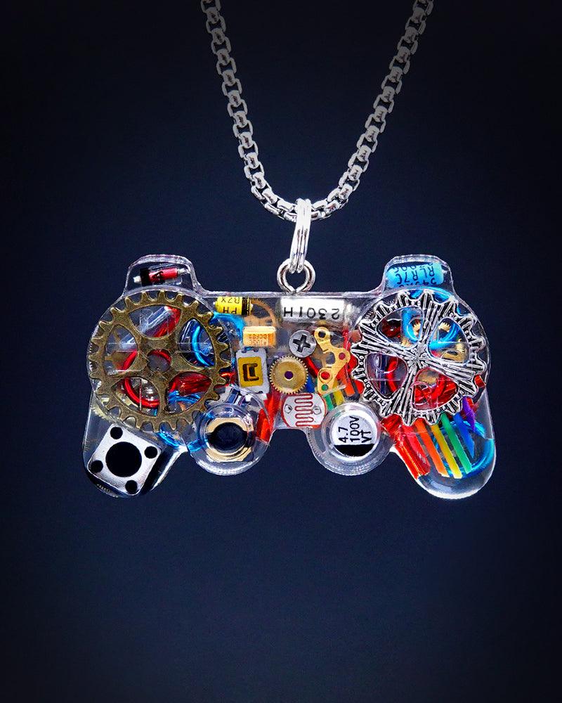 Cyberpunk Gamepad Mechanical Necklace - Image 3