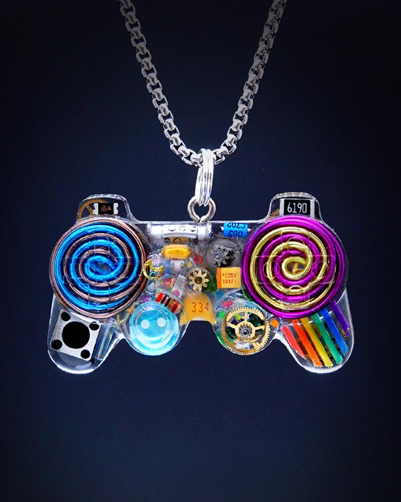 Cyberpunk Gamepad Mechanical Necklace - Image 7
