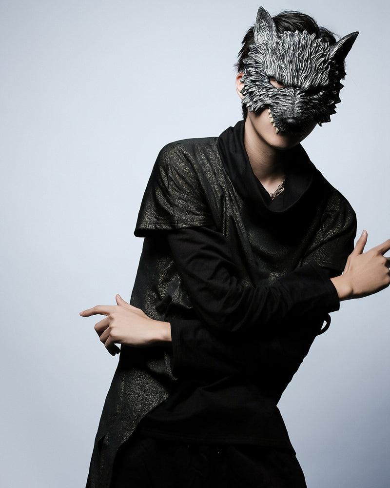Cyberpunk Half Face Werewolf Mask - Image 10