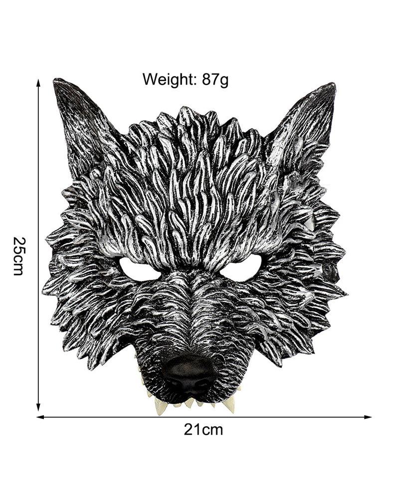 Cyberpunk Half Face Werewolf Mask - Image 12