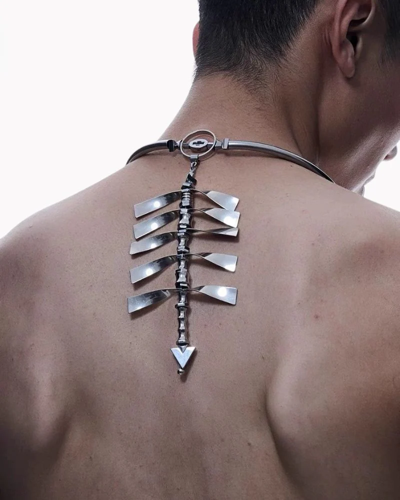 Cyberpunk Handmade Multi-functional Necklace