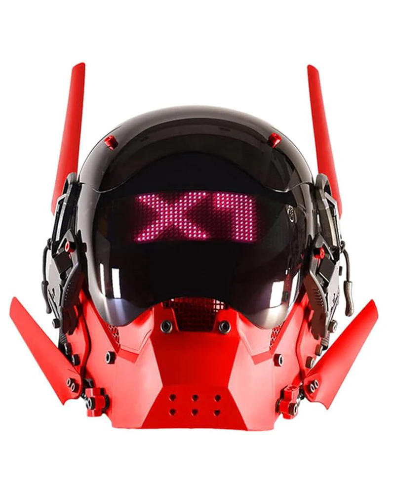 Cyberpunk LED Light Helmet Mask - Image 10