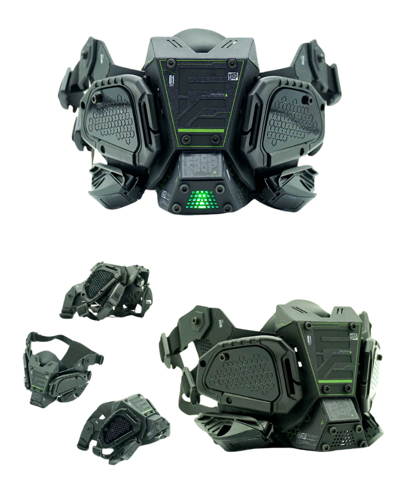 Cyberpunk Tech Half Face Mask - Image 6