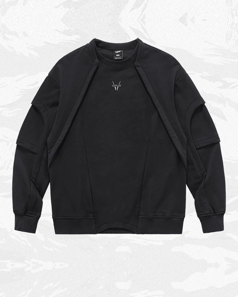 Cyberpunk Tech Pullover Sweatshirt - Image 3
