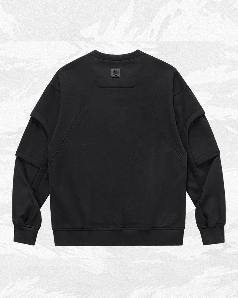 Cyberpunk Tech Pullover Sweatshirt - Image 4