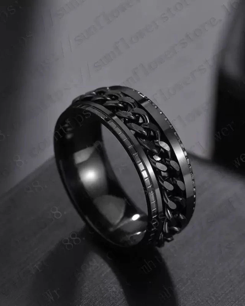 Dark Pull Me Chain Ring - Image 2