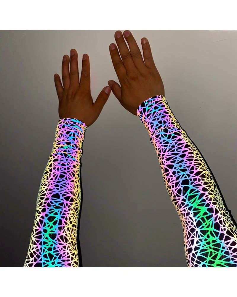 Dazzle Colour Luminous Sun Protection Sleeves - Image 10