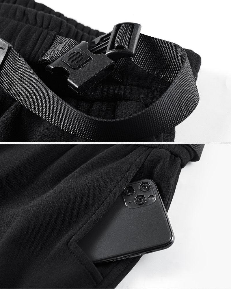 Detachable Functional Black Cargo Pants - Image 10