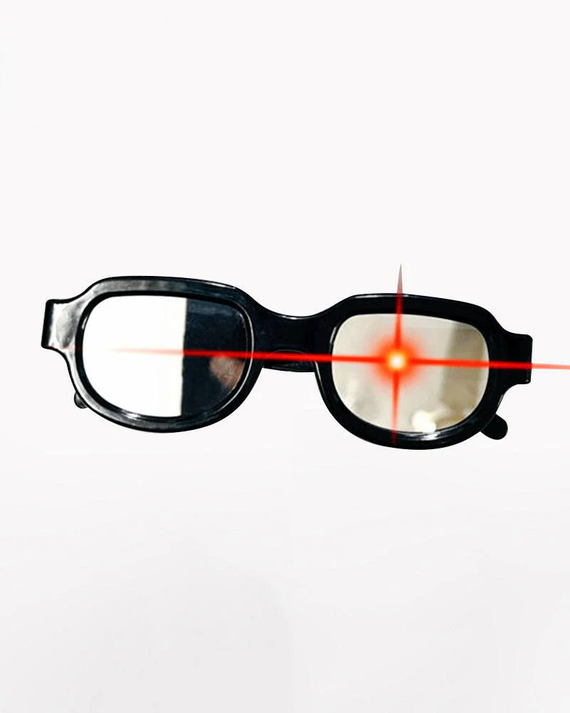 Detective Red Eye LED Glasses - Image 2
