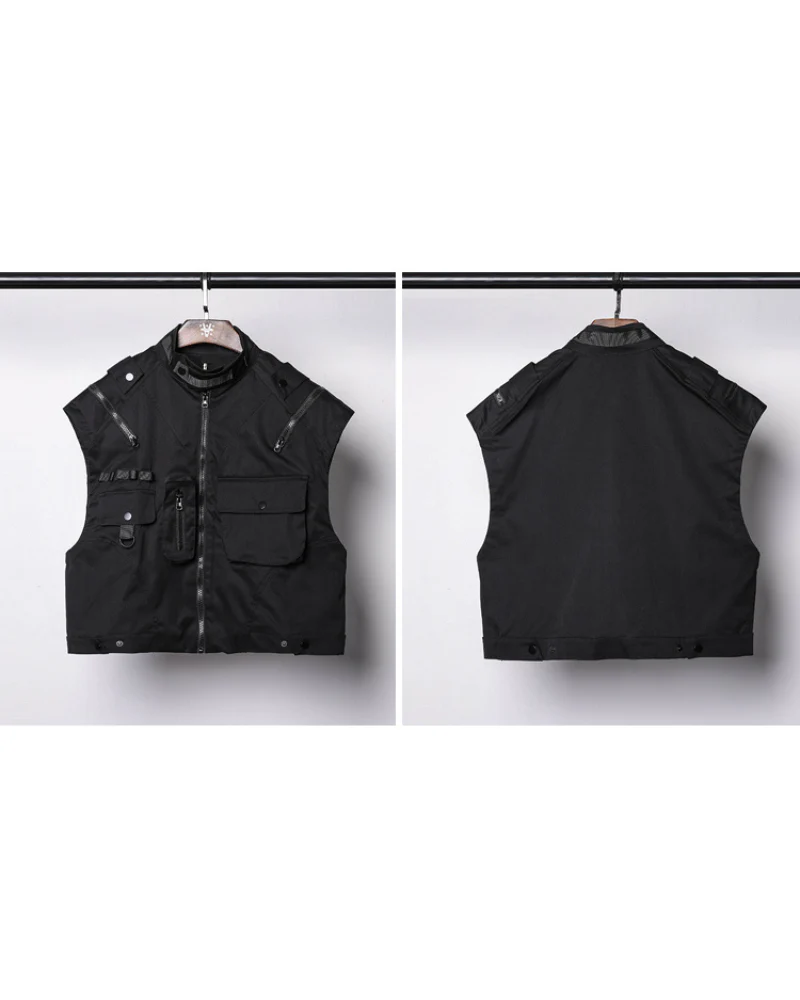 Functional Hardcore Loose Cargo Vest - Image 7