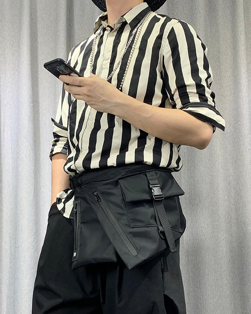 Functional Japanese Apron Chest Sling Bag - Image 3