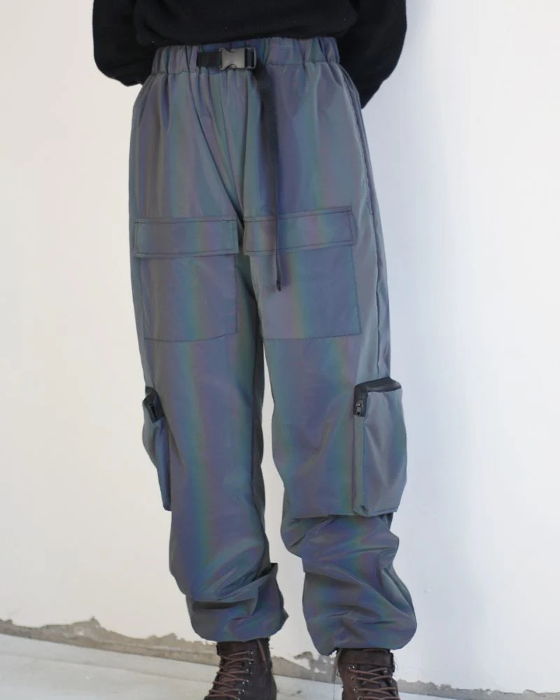 Functional Laser Colorful Reflective Pants - Image 5