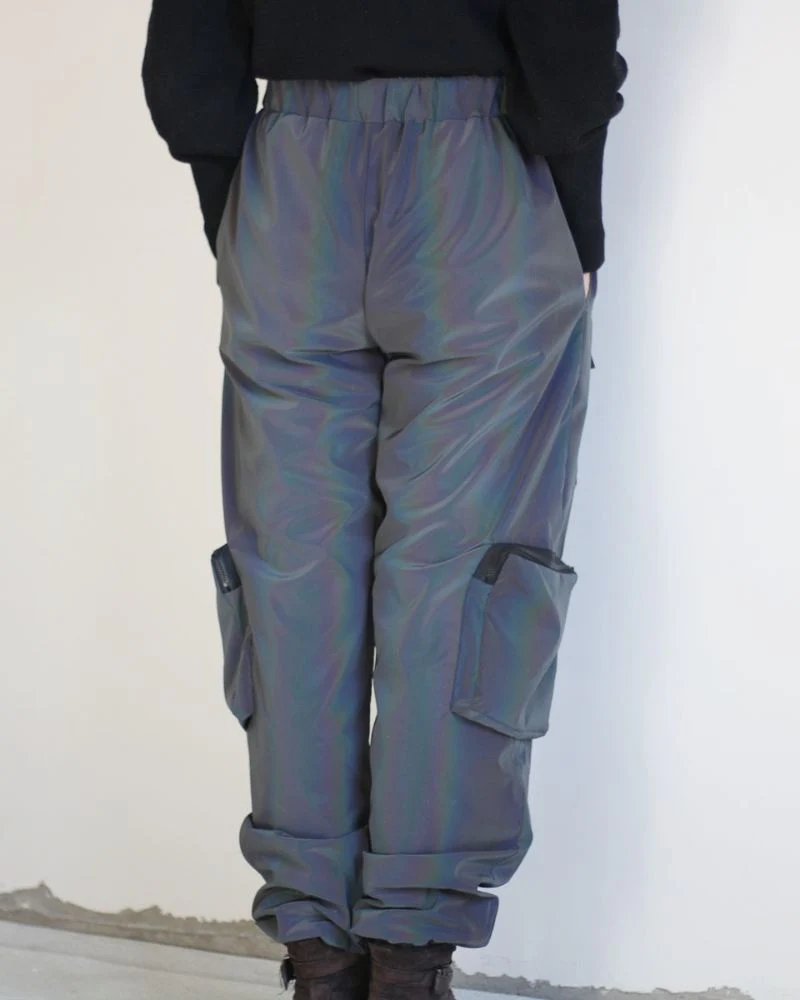 Functional Laser Colorful Reflective Pants - Image 8