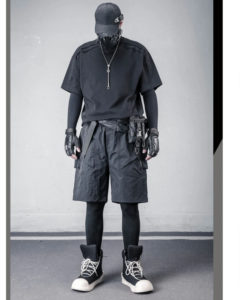 Functional Men's Summer Cargo Shorts - Image 7