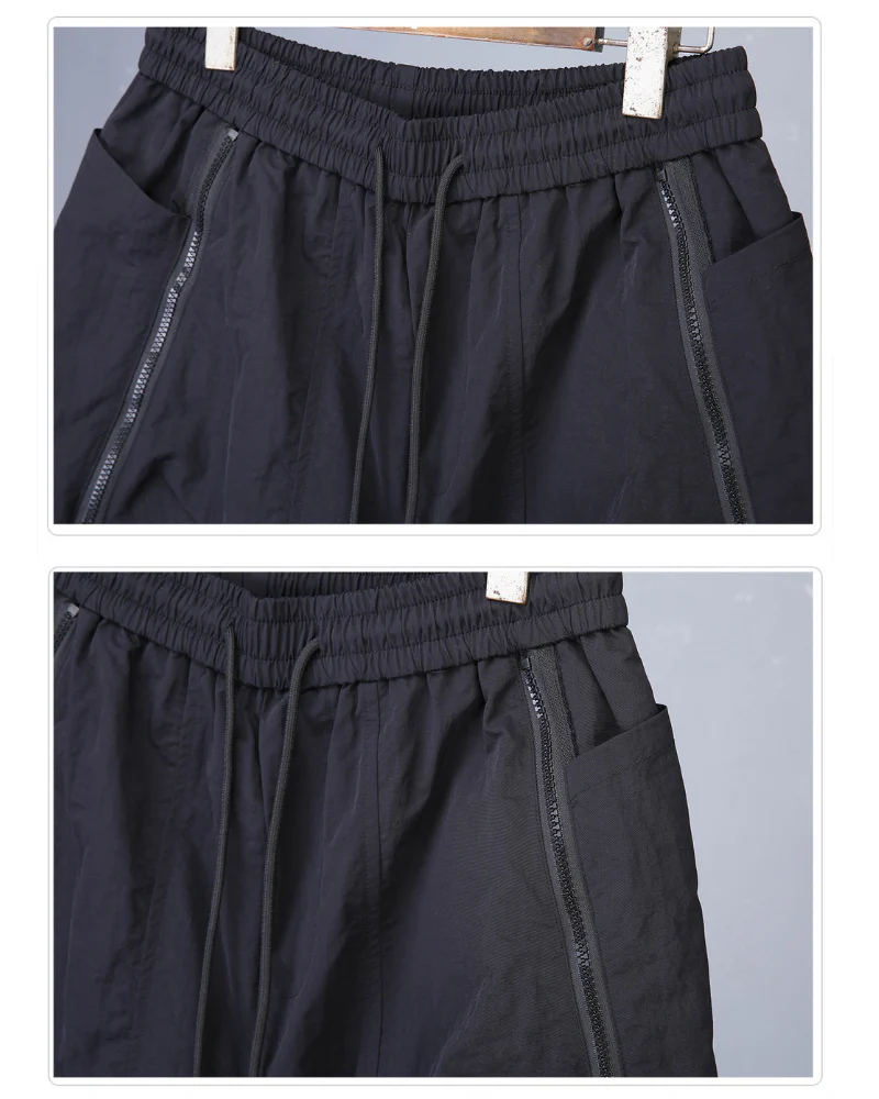 Functional Men's Summer Cargo Shorts - Image 9