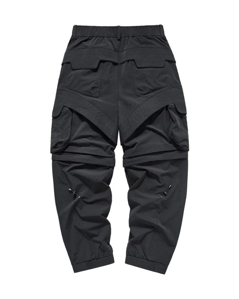 Functional Multi-Pockets Convertible Cargo Pants - Image 2