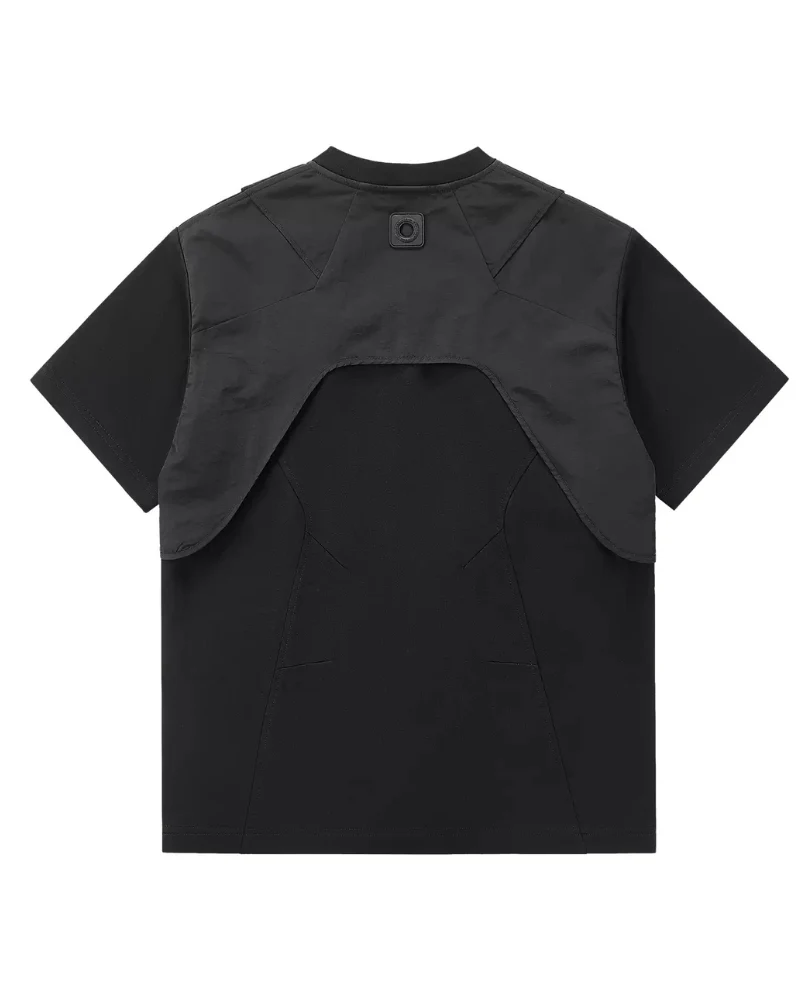 Functional Outdoor Sport Spliced Cargo T-Shirt - Image 2
