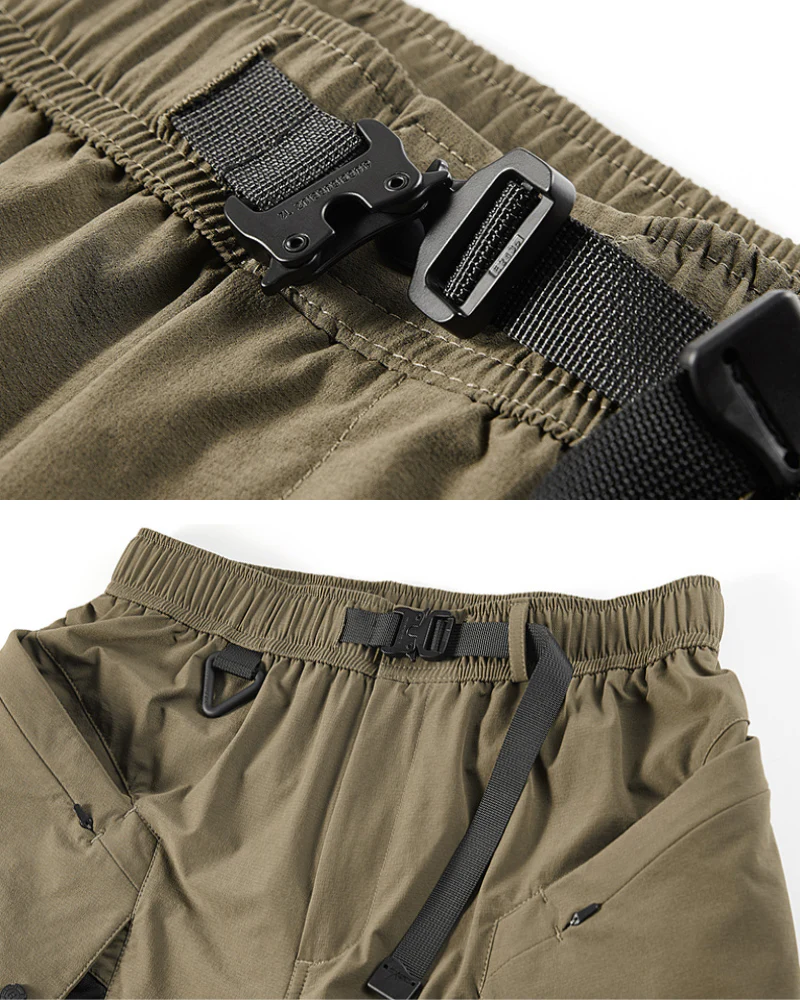 Functional Quick-Drying Tech Cargo Shorts - Image 7