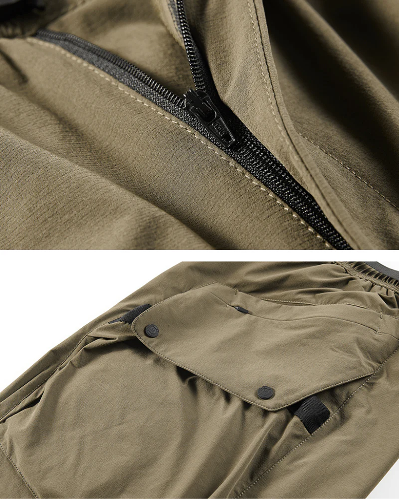 Functional Quick-Drying Tech Cargo Shorts - Image 8