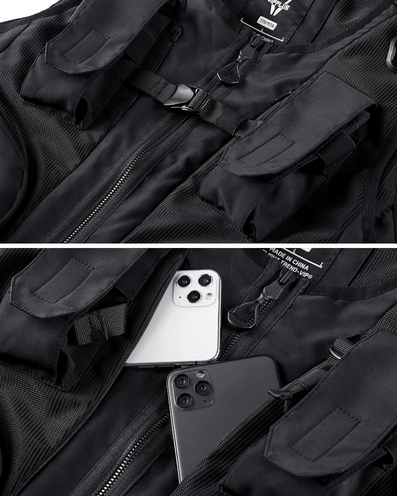 Functional Splicing Tactical Cargo Vest - Image 4