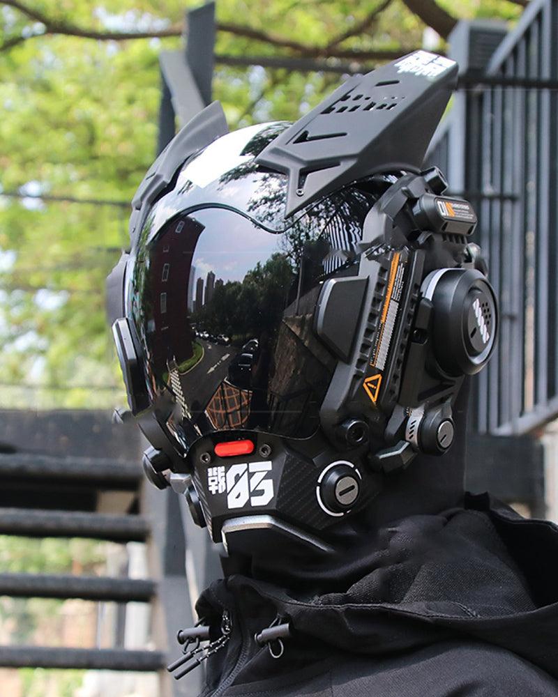 Futuristic Cosplay Cyberpunk Helmet Mask - Image 13