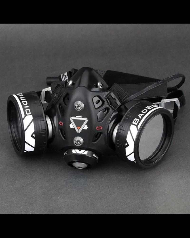 Futuristic Glowing Cyberpunk Led Mask - Image 10