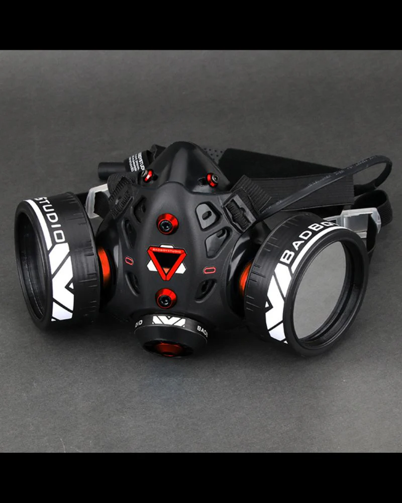 Futuristic Glowing Cyberpunk Led Mask - Image 6