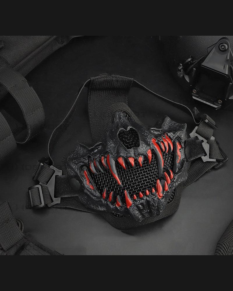 Growl Tiger Animal Skull Mask - Image 7
