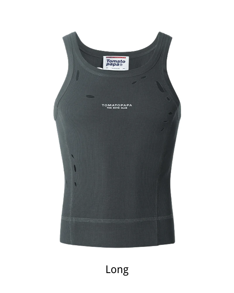 Gym Clothing Men's Tank Top Ripped Muscle Shirt - Image 8