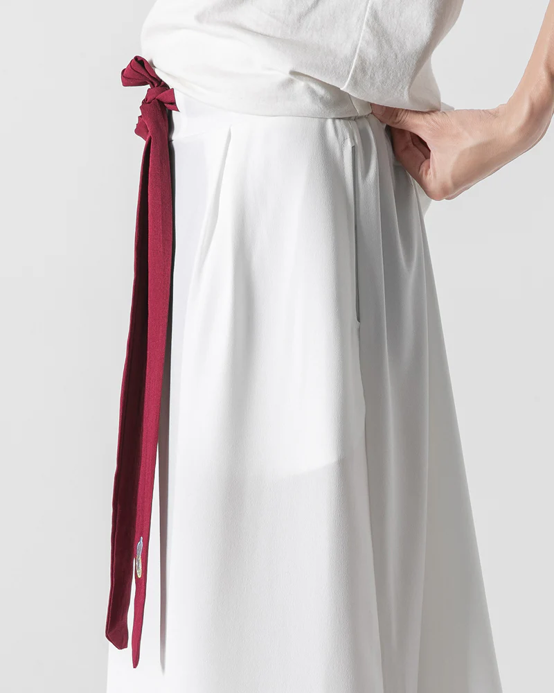 Janpanese Belt Wide Hakama Pants - Image 13