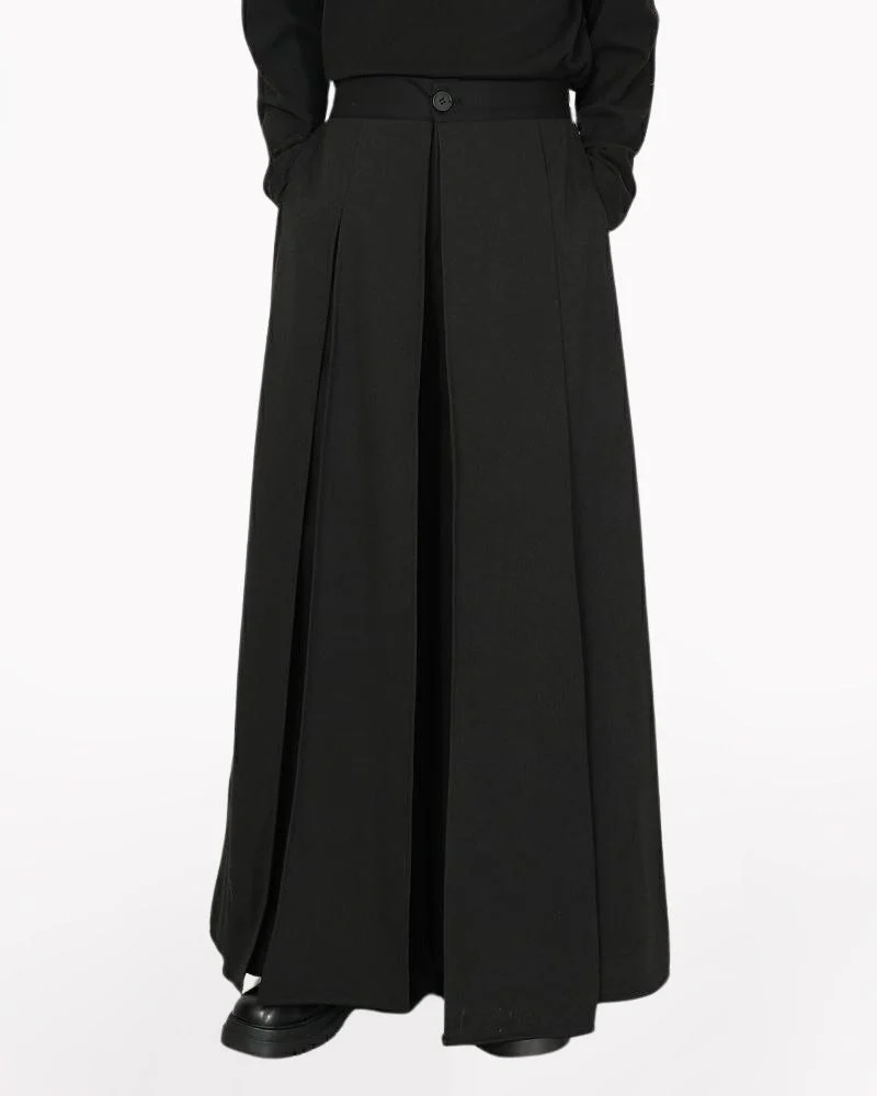 Japanese Irregular Split Samurai Hakama Pants