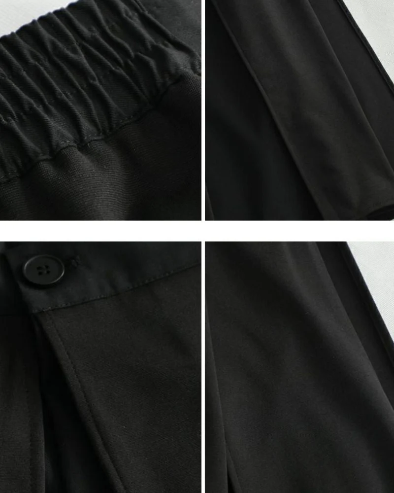 Japanese Irregular Split Samurai Hakama Pants - Image 8