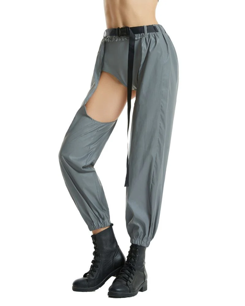 Laser Rave Reflective Open-Crotch Pants - Image 11