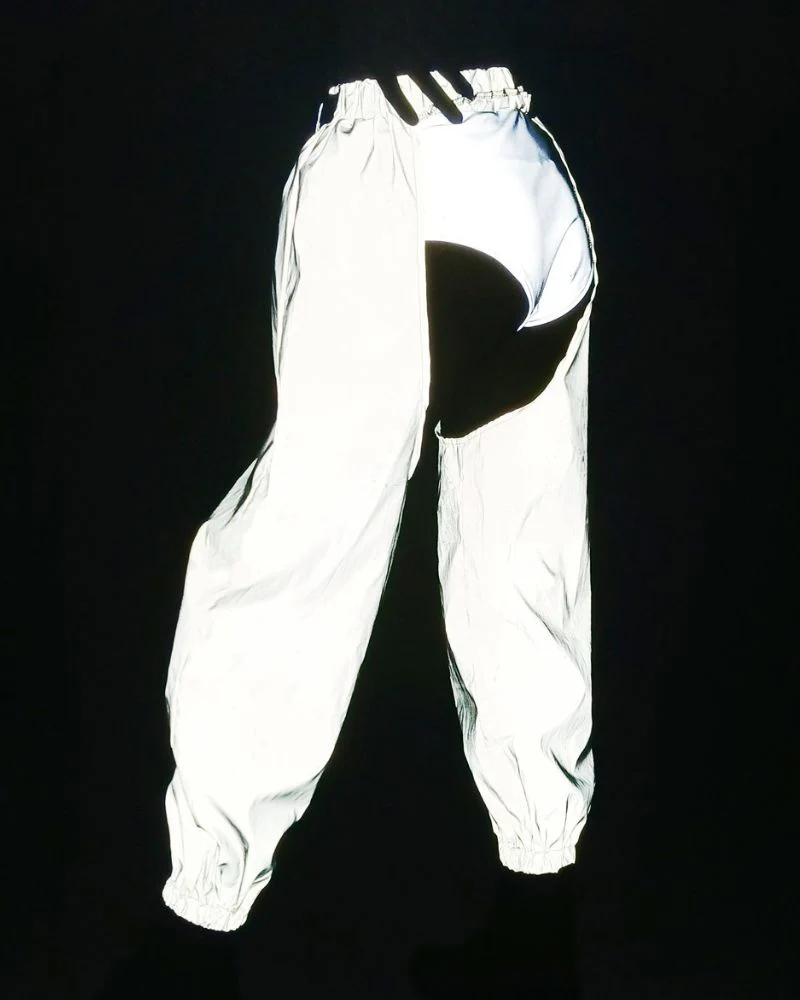 Laser Rave Reflective Open-Crotch Pants - Image 9