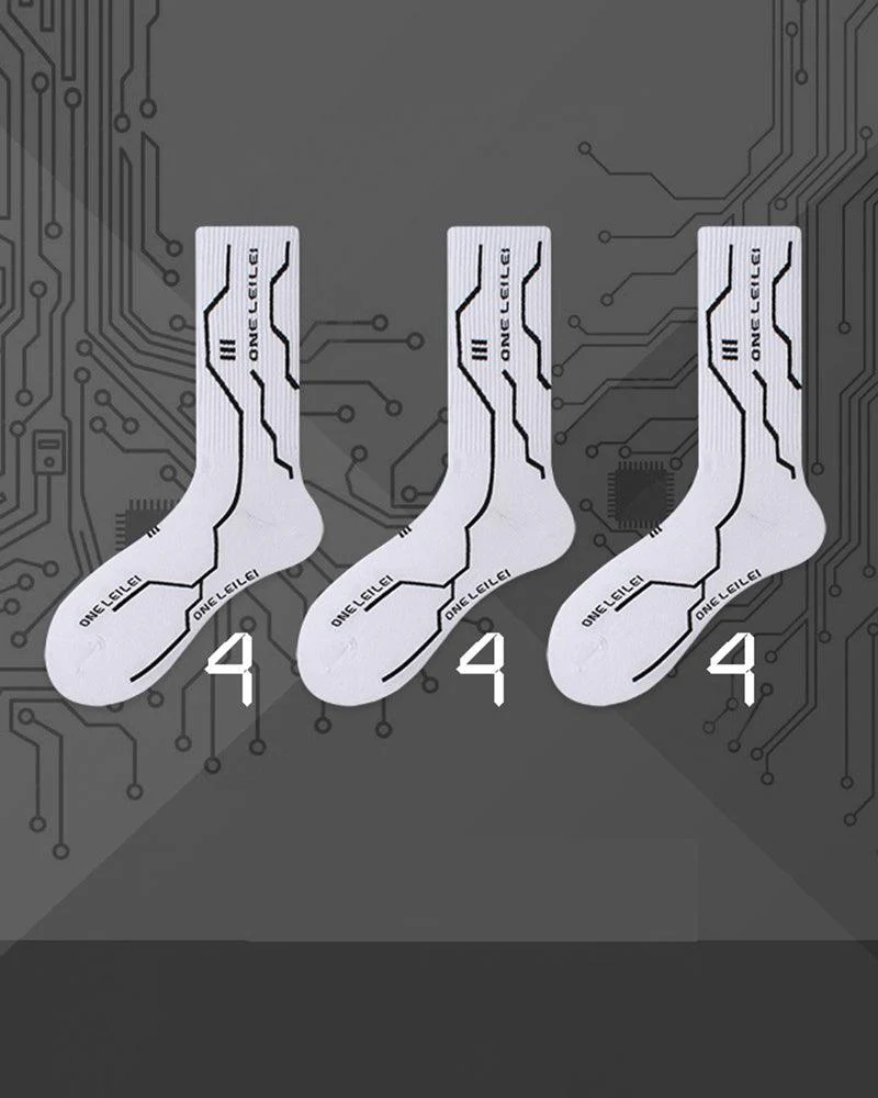 Lonely Warrior Cyberpunk Socks - Image 13