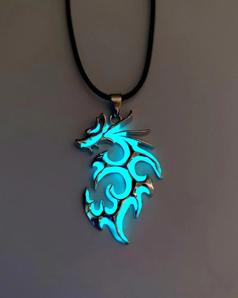 Midnight Glow Dragon Necklace - Image 4