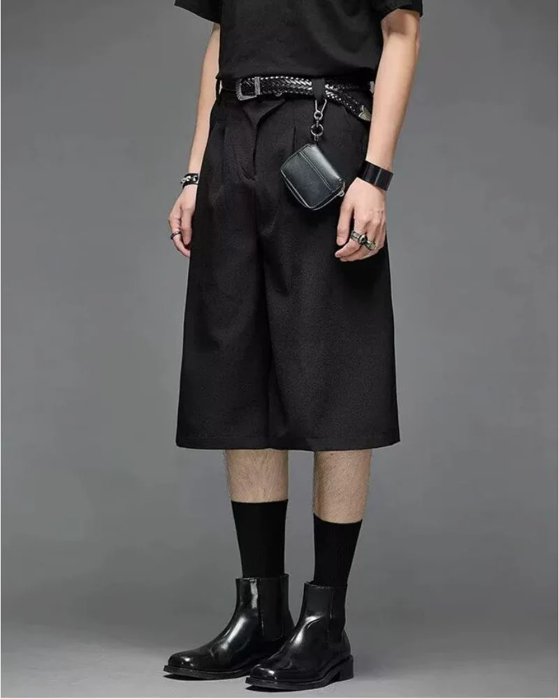 Modern Japanese Carved Alloy Genuine Leather Belt - Image 5