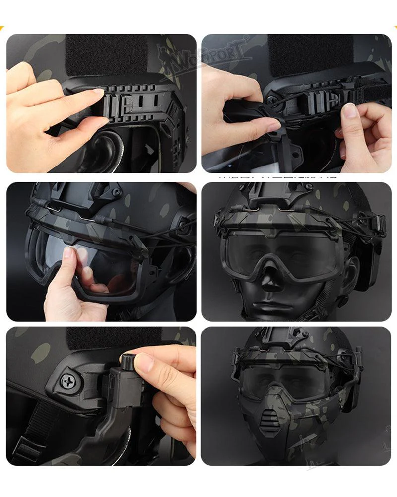 Multi-dimensional Split Outdoor Tactical Mask - Image 9