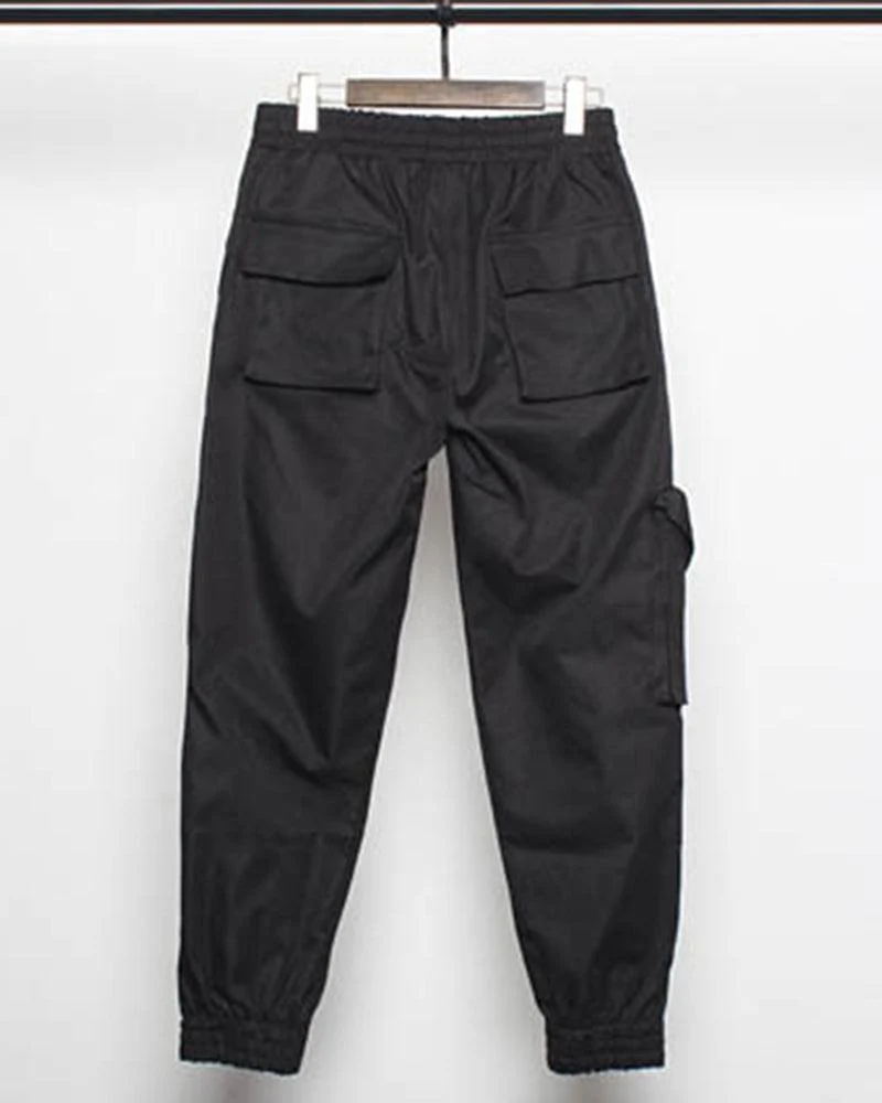 Ninja Techwear Black Slim Cargo Pants - Image 12